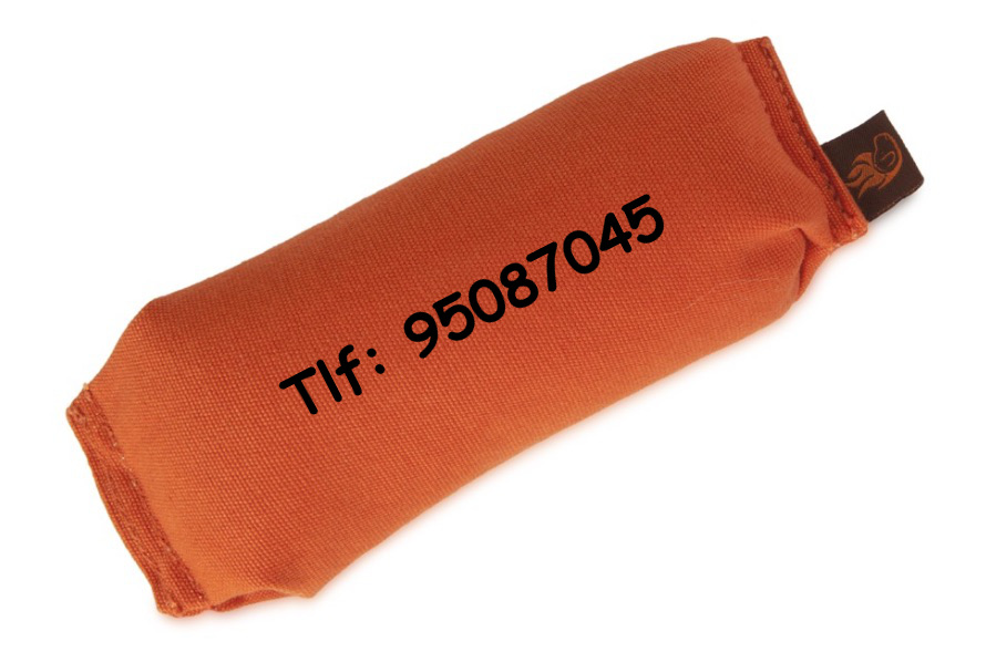 Basic 250gr - Orange Canvas med tekst