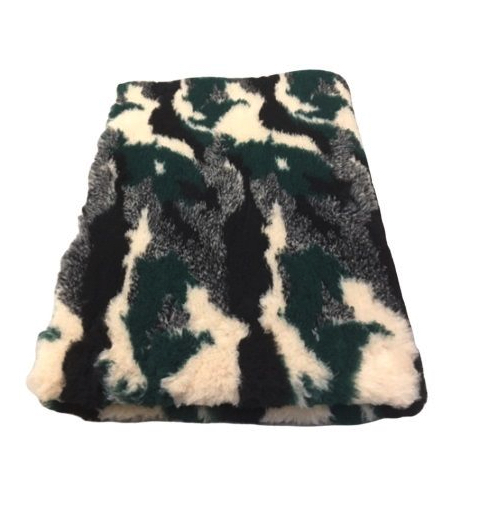 VET-BED - Camouflage mørkgrønn (Medium)