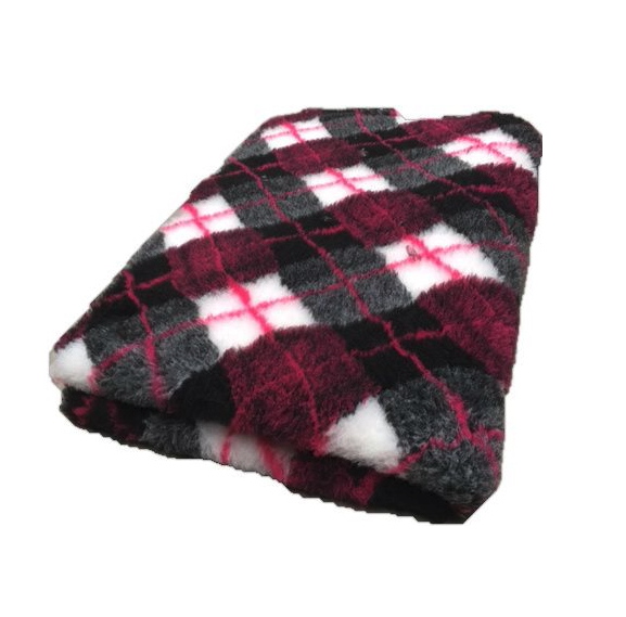 VET-BED - Diamond sort/grå/fuchsia/hvit (Medium)