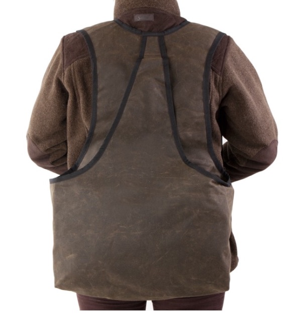 Firedog Dummyvest - Waxed Cotton Brun (Small)