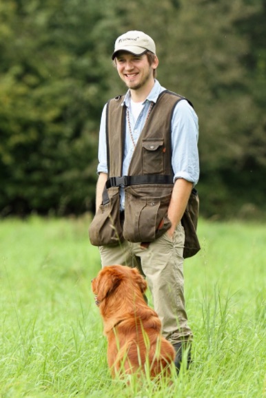 Firedog Dummyvest - Waxed Cotton Brun (Small)