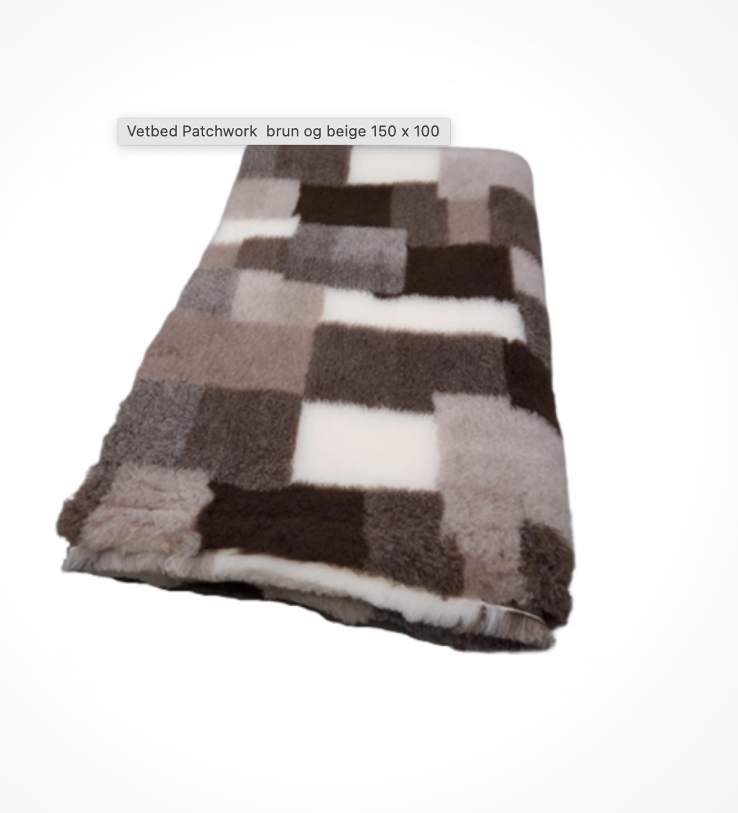 VET-BED - Patch taupe/brun/beige - Large