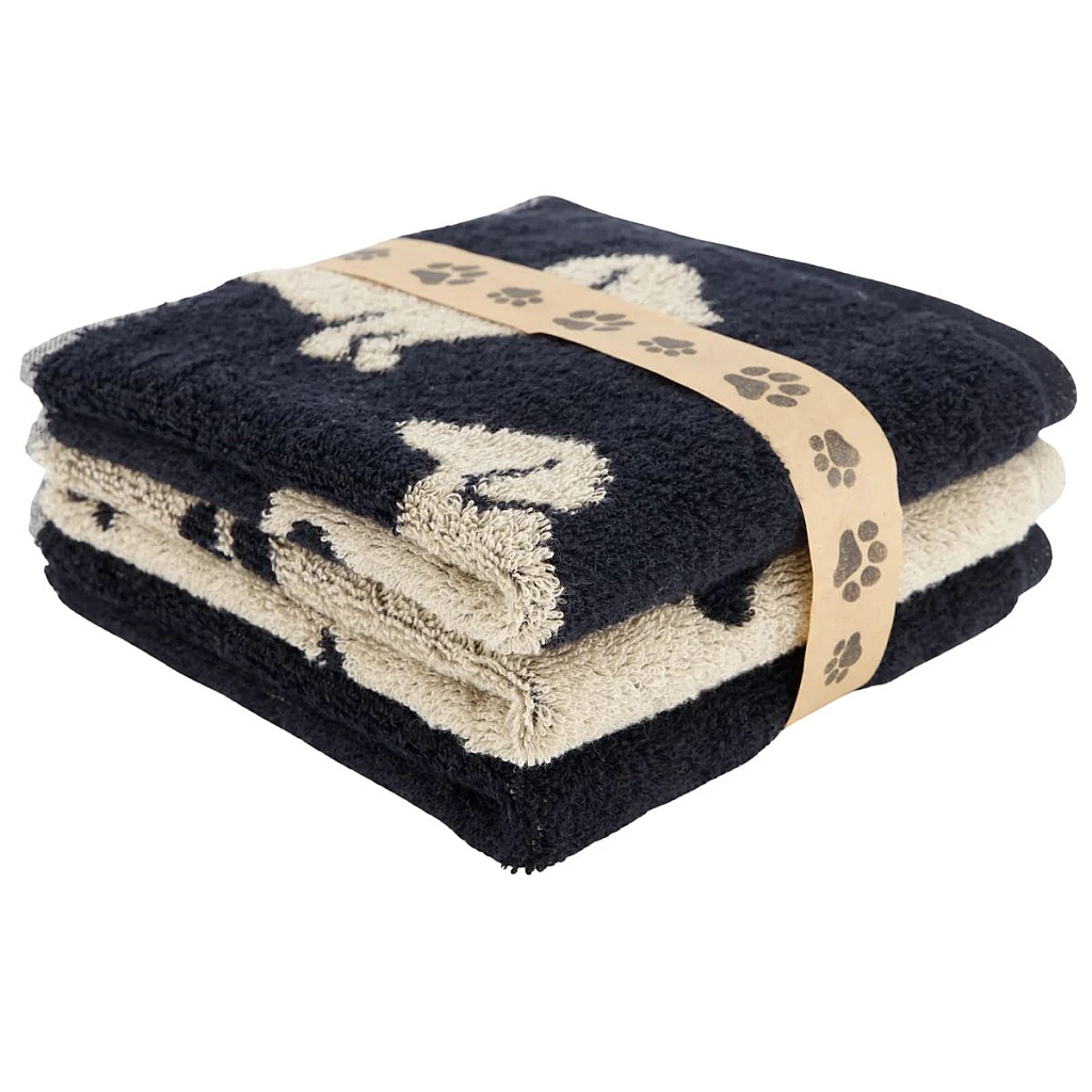 cawo-we-love-dogs-klut-3pk-sort