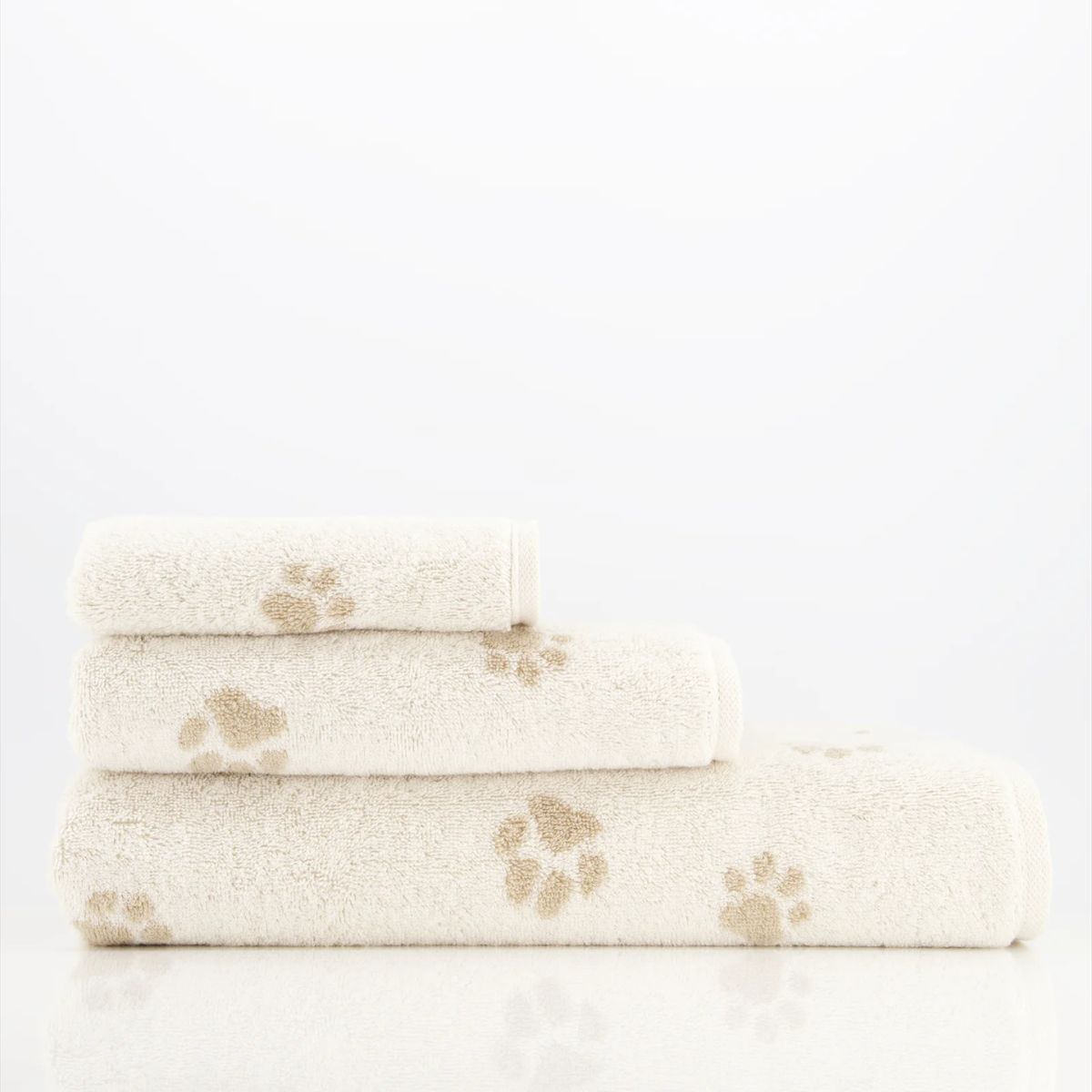 Cawö We Love Dogs - Paws - Natur/Beige (30 x 50 cm)