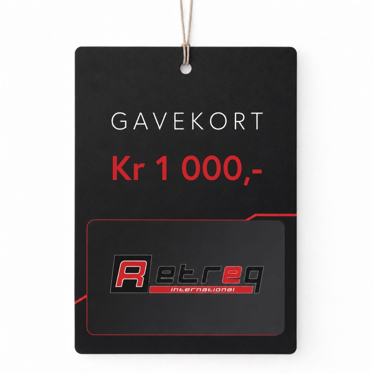 Gavekort 1000 kroner